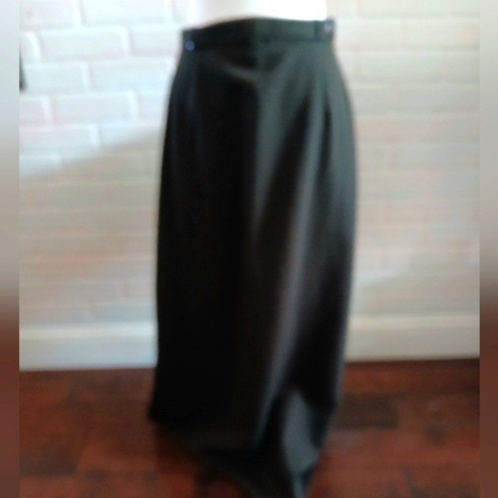 Olive Colored A Lone Maxi Skirt